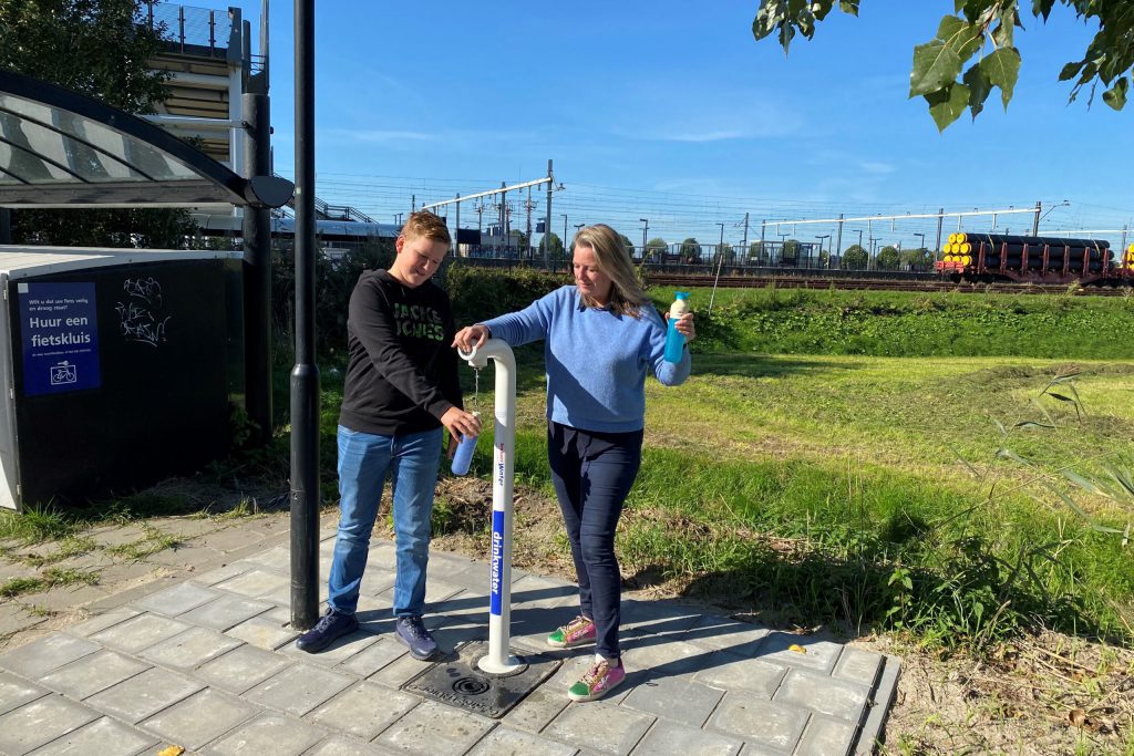 Eindelijk: watertappunt op station Lage Zwaluwe