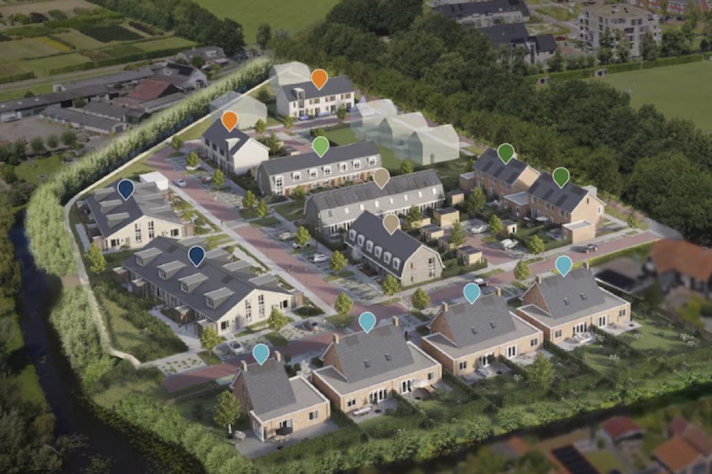 Officiële startsein bouw nieuwe wijk Molenweel